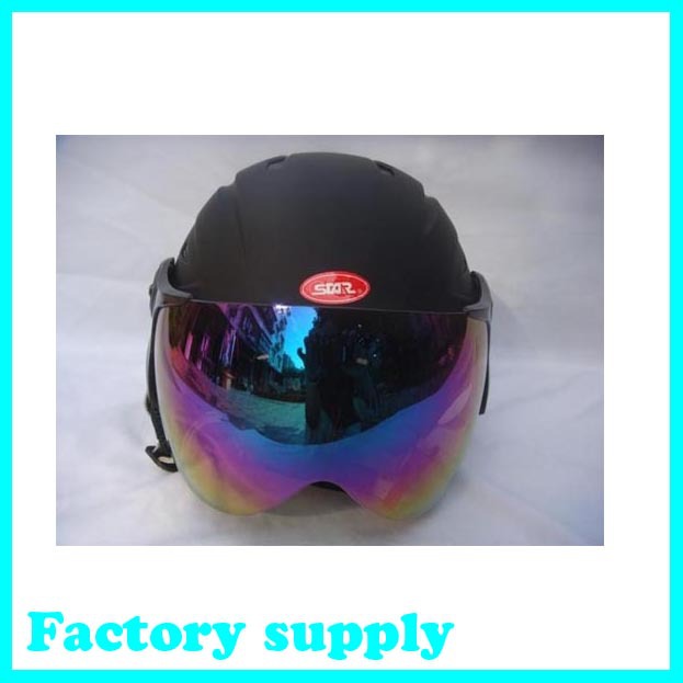 2015   ABS 5 ÷   adultvisor ִ   Ʈ  Ű  Ű/2015 hot sale ABS five color factory supply adultvisor ski open face helmet skateb